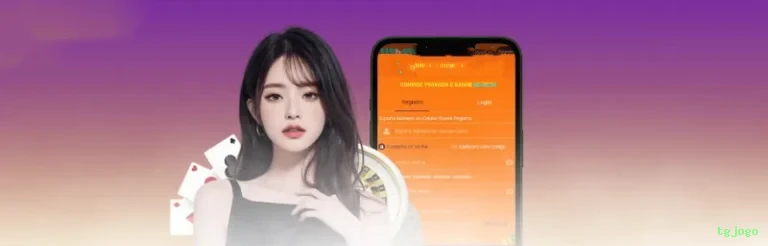 Aplicativo móvel tgjogo para iOS e Android